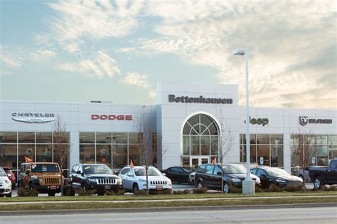 Bettenhausen Chrysler Dodge Jeep Ram Dealership in Tinley .